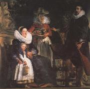 Jacob Jordaens The Artst and his Family (mk45) Spain oil painting reproduction